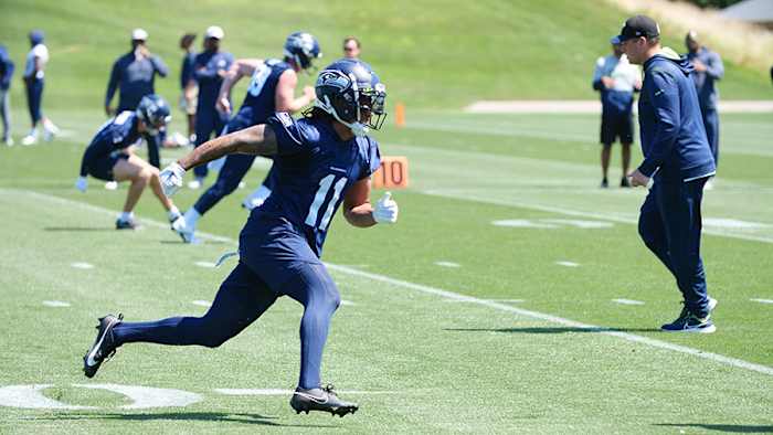 After sitting out the preseason finale in Green Bay, Smith-Njigba was back on the practice field catching balls on Tuesday, suggesting he may indeed have a real shot at being ready for Week 1.
